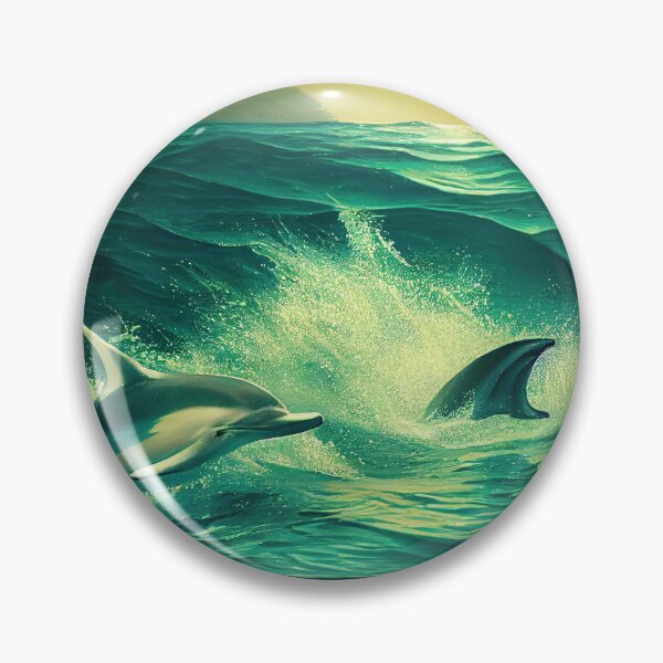 Item preview,  Dolphin friendship and affection #4 designed and sold by artbycomputer.