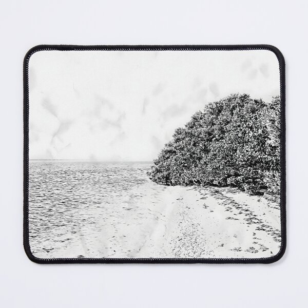Item preview, Illustrated beach seaside landscape designed and sold by Mungooss.