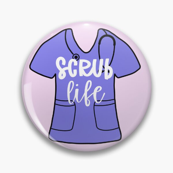 Item preview, Scrub life - blue scrub designed and sold by Preslava Genova.