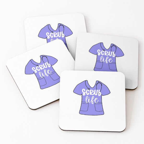 Item preview, Scrub life - blue scrub designed and sold by Preslava Genova.