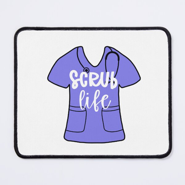 Item preview, Scrub life - blue scrub designed and sold by Preslava Genova.