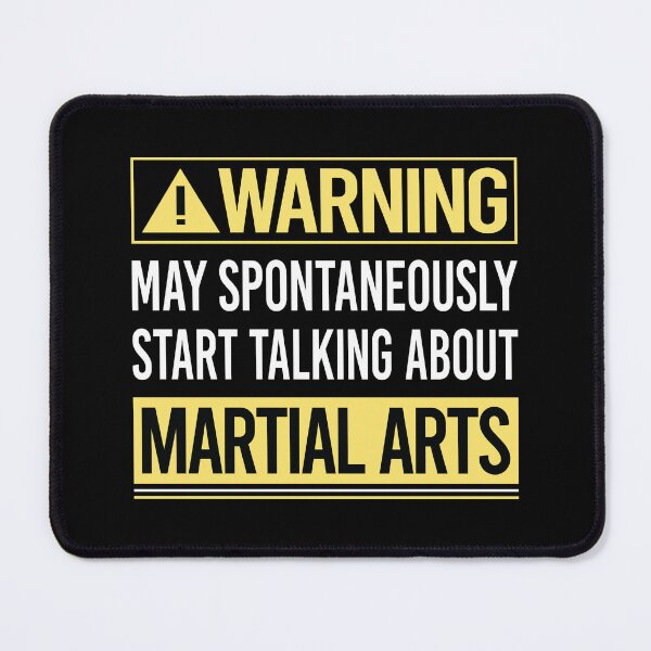Item preview, Warning About Martial Arts designed and sold by WrightTrouble.