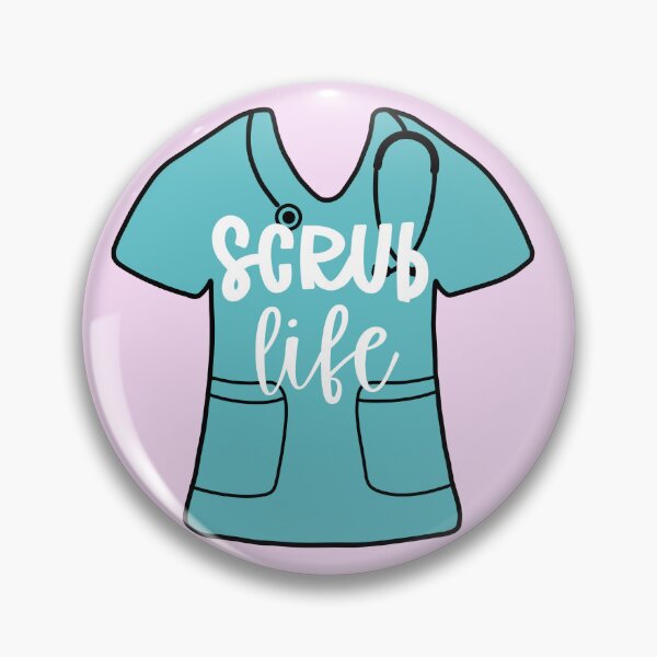 Item preview, Scrub life - light blue scrub designed and sold by Preslava Genova.