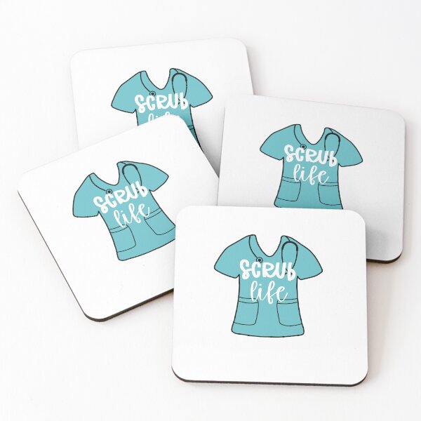 Item preview, Scrub life - light blue scrub designed and sold by Preslava Genova.