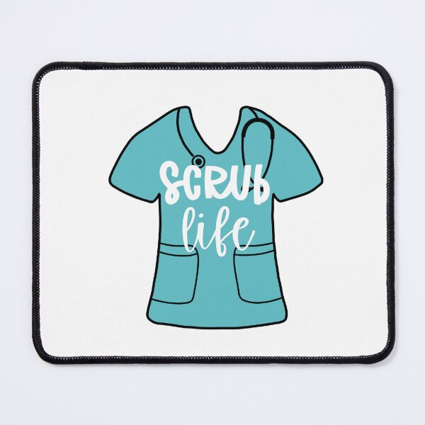Item preview, Scrub life - light blue scrub designed and sold by Preslava Genova.