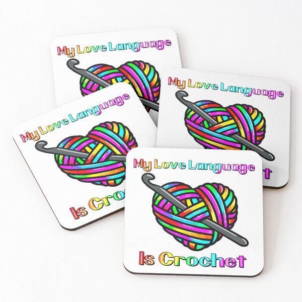 Item preview, Crochet is my love language  designed and sold by AuDHDesigns AUS .
