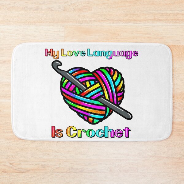 Item preview, Crochet is my love language  designed and sold by AuDHDesigns AUS .