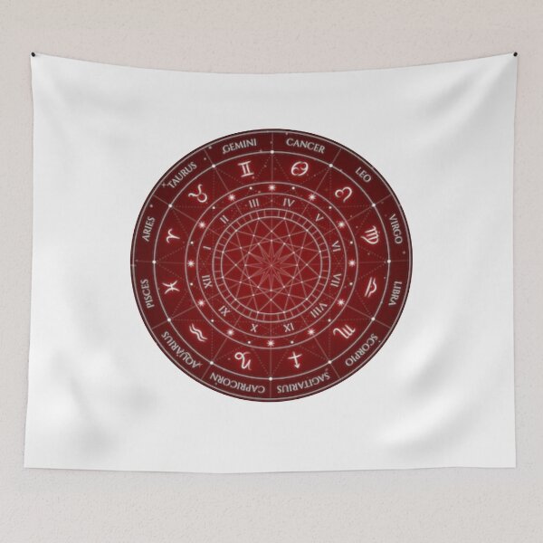 Item preview,  Horoscope zodiac wheel design. designed and sold by BEAUTY ⭐⭐⭐⭐⭐.