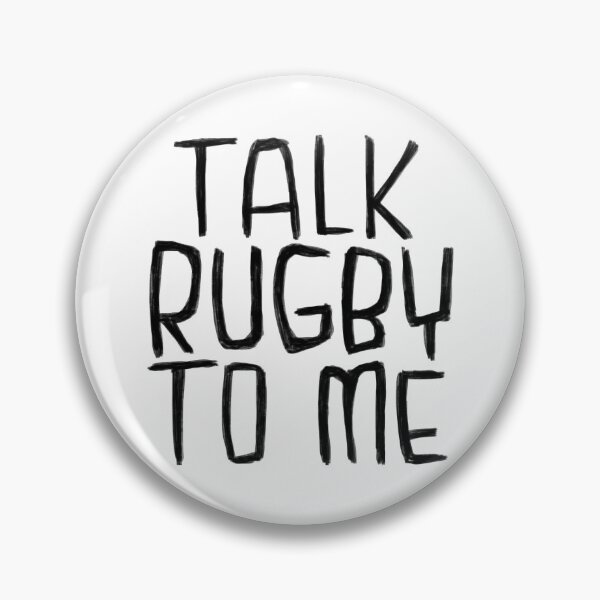 Item preview, Rugby, Talk Rugby To Me designed and sold by badlydrawnbabe.