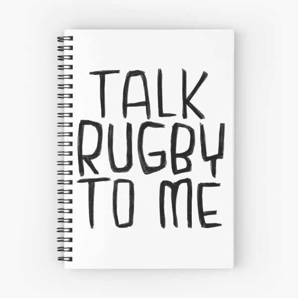Item preview, Rugby, Talk Rugby To Me designed and sold by badlydrawnbabe.