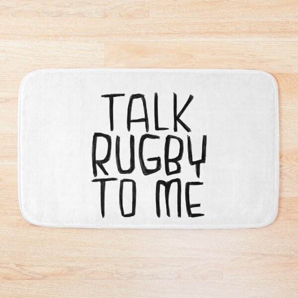 Item preview, Rugby, Talk Rugby To Me designed and sold by badlydrawnbabe.