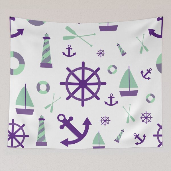 Item preview, Nautical Dreams designed and sold by TotallyRetroArt.