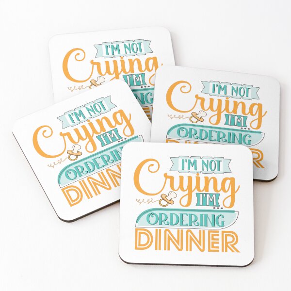 Item preview, Im Not Crying Im Ordering Dinner - funny baby newborn  designed and sold by DebbisPalette.