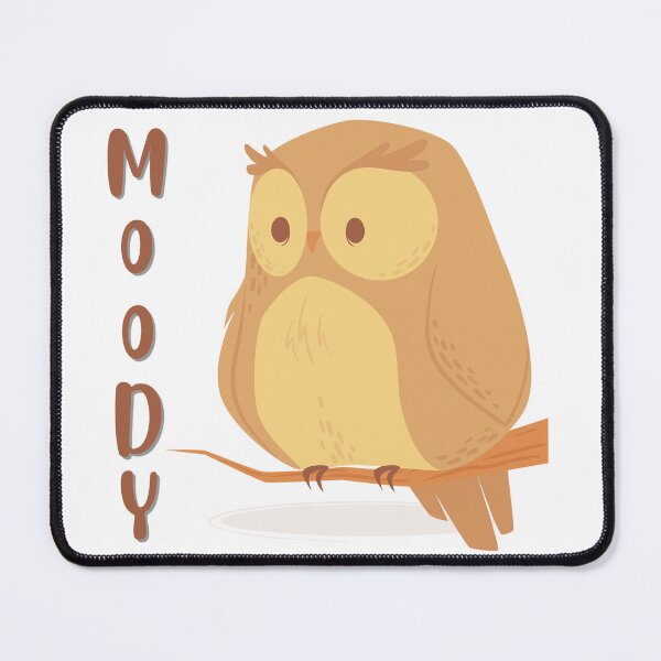 Item preview, MOODY OWL designed and sold by HelloTARA.