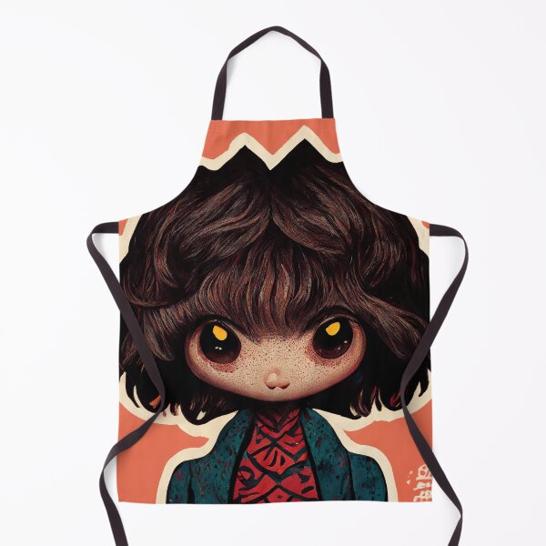 Item preview, Cute Big Haired Monster designed and sold by PeanutArtCorner.