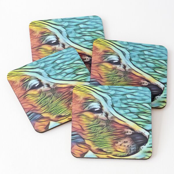 Item preview, Senior Lab Close Up In Glow designed and sold by Fearless-Fox.
