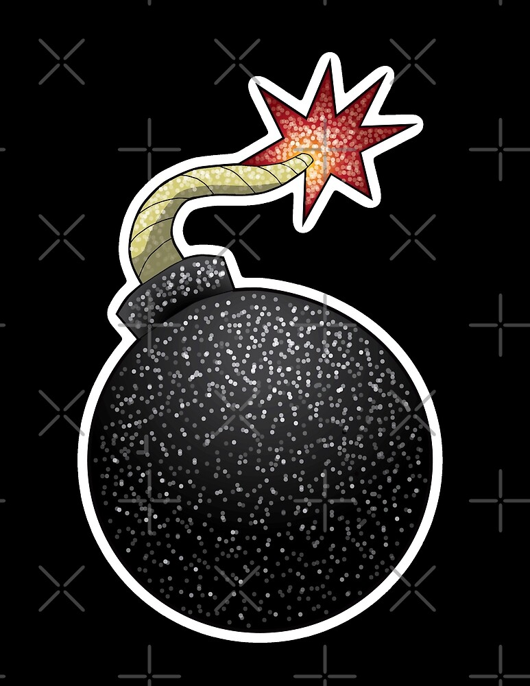"Glitter Bomb" by RogueGear Redbubble