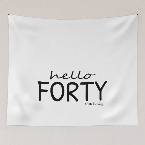 Item preview, funny 40th birthday quote designed and sold by itsRIS-store.