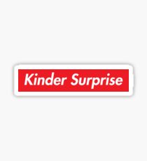 Supreme Kinder Surprise Sticker