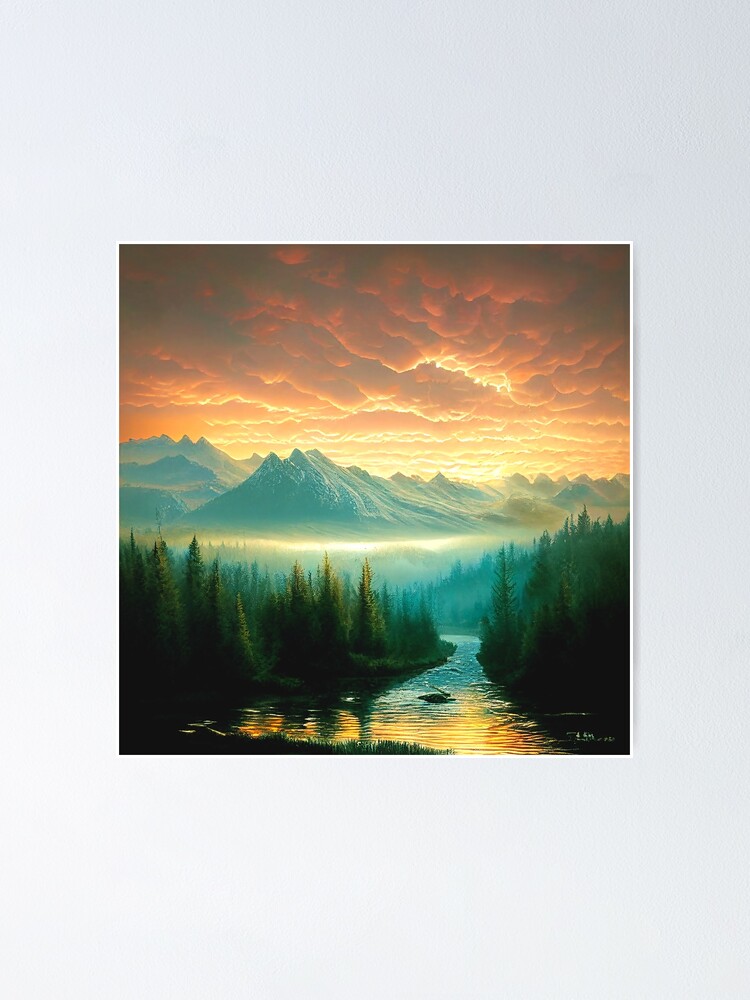"Beautiful nature landscape art" Poster for Sale by damienoorloff