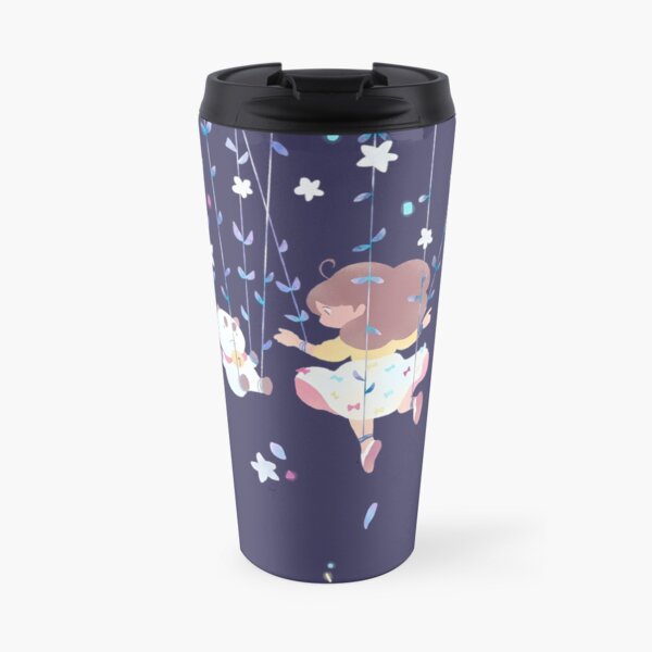 Bee and Puppycat cartoon Travel Coffee Mug