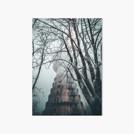 TV Tower Donnersberg - One in a Million - Rusty Dust Art Board Print