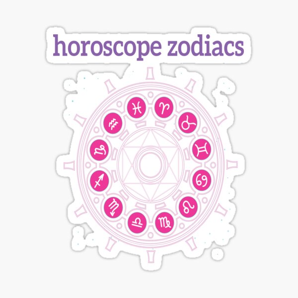 "Horoscope Zodiac Wheel, astrology lovers and birth chart readers