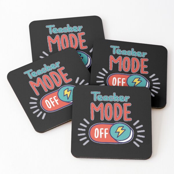 Item preview, Teacher Mode Off Fun Education Inspirational Teacher Gift Idea designed and sold by Countrysmart.
