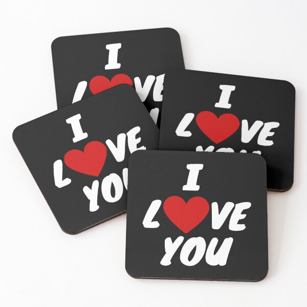Item preview, Copy of I Love You with Red Heart Shape designed and sold by MyArt23.