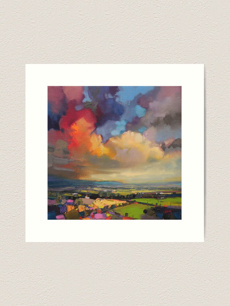 Alternate view of Fife Fields Art Print
