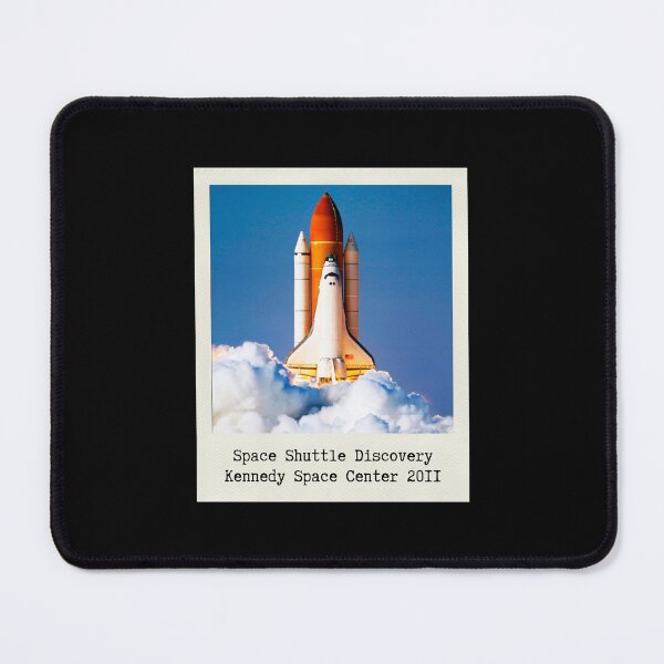 Item preview, Space shuttle Discovery liftoff retro instant camera style photography designed and sold by flight-apparel.