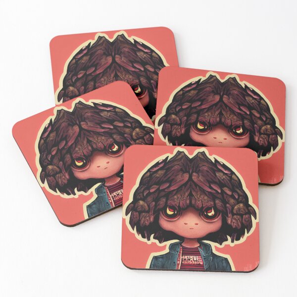 Item preview, Cute Big Hair Alien designed and sold by PeanutArtCorner.