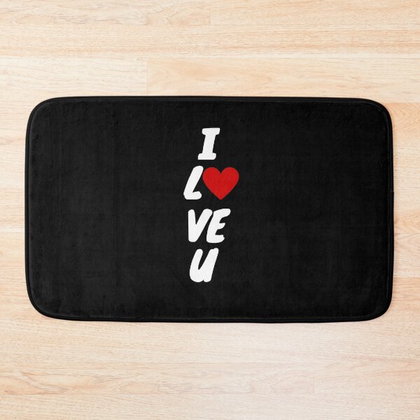 Item preview, I Love You with Red Heart Shape designed and sold by MyArt23.