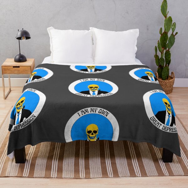 Artikelvorschau, I Am My Own Great Depression Pop Art Skull entworfen und verkauft von PVSKI.