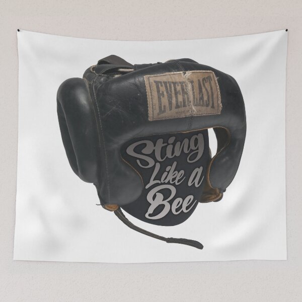 Item preview, Muhammad Ali Sting like a Bee Boxing Headguard designed and sold by fivo.
