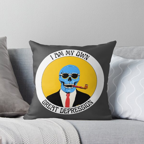 Item preview, I Am My Own Great Depression Pop Art Skull designed and sold by PVSKI.