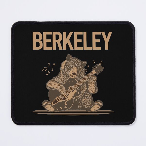 Item preview, Bear With Guitar Berkeley designed and sold by BloodMoneyTwit.