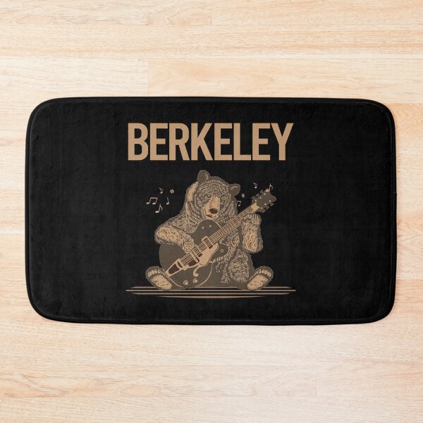 Item preview, Bear With Guitar Berkeley designed and sold by BloodMoneyTwit.