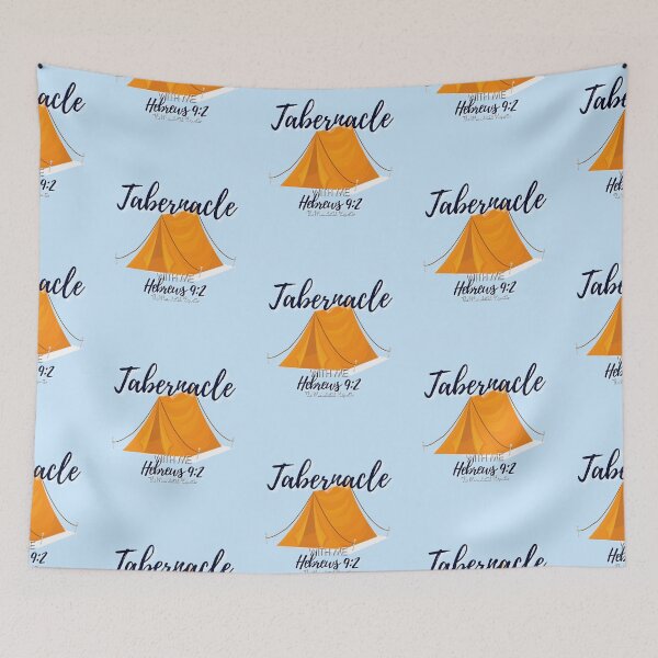 Item preview, Tabernacle with Me - Hebrews 9:2 - Powder Blue designed and sold by TheReporter1.