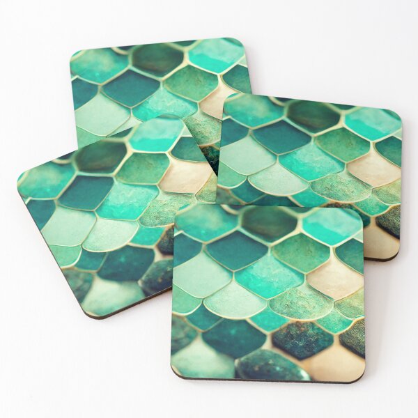 Item preview, Green Mosaic Pattern designed and sold by mfbyrm.