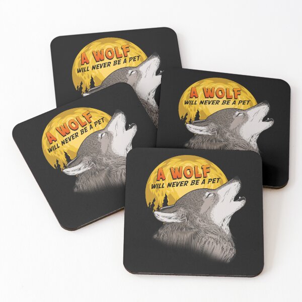 Item preview, Wolf Will Never Be A Pet designed and sold by DabGraphic.