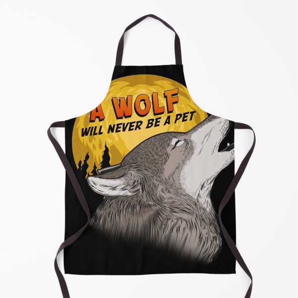 Item preview, Wolf Will Never Be A Pet designed and sold by DabGraphic.
