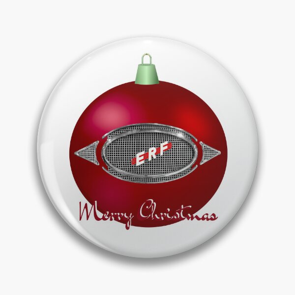 Item preview, ERF KV vintage British wagon grille Christmas ball special edition  designed and sold by soitwouldseem.
