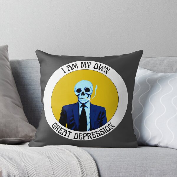 Item preview, I Am My Own Great Depression Pop Art Skull designed and sold by PVSKI.