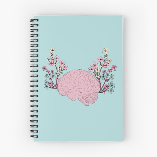 Item preview, Human brain with flowers  designed and sold by Preslava Genova.