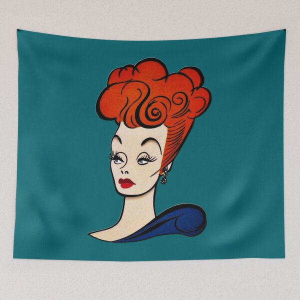 Item preview, Lucille Ball Profile   designed and sold by JhakaasDeesign.