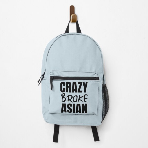 Item preview, Crazy Broke Asian-Crazy Rich Asians Design in black text designed and sold by RicardoBennett.