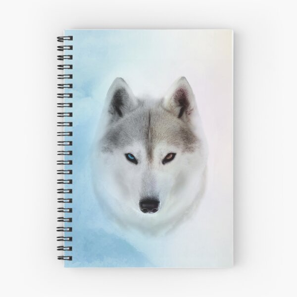 Aperçu de l'œuvre Husky sibérien créée et vendue par k9printart.