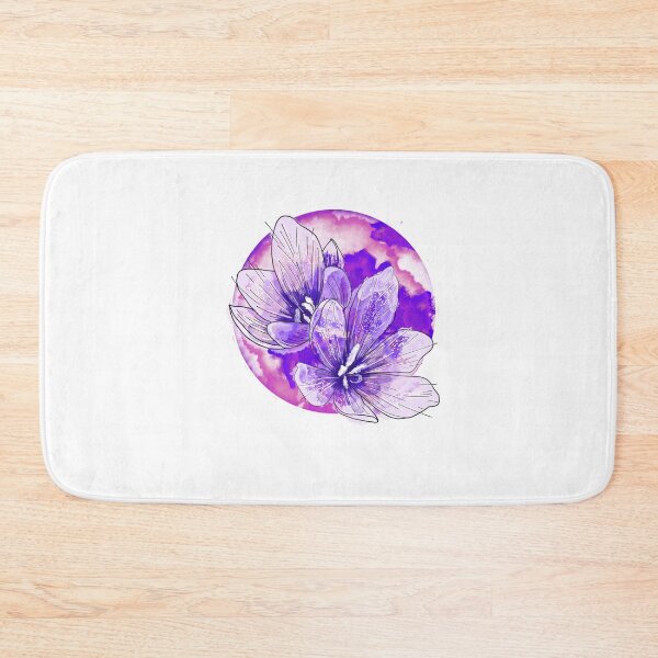 Item preview, Colorful flowers in circle designed and sold by Lazut.