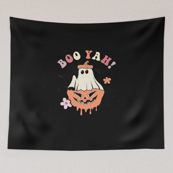 Item preview, Halloween Trick Or Treat Spooky Season Boo Yah Ghost Pumpkin designed and sold by Vic922.